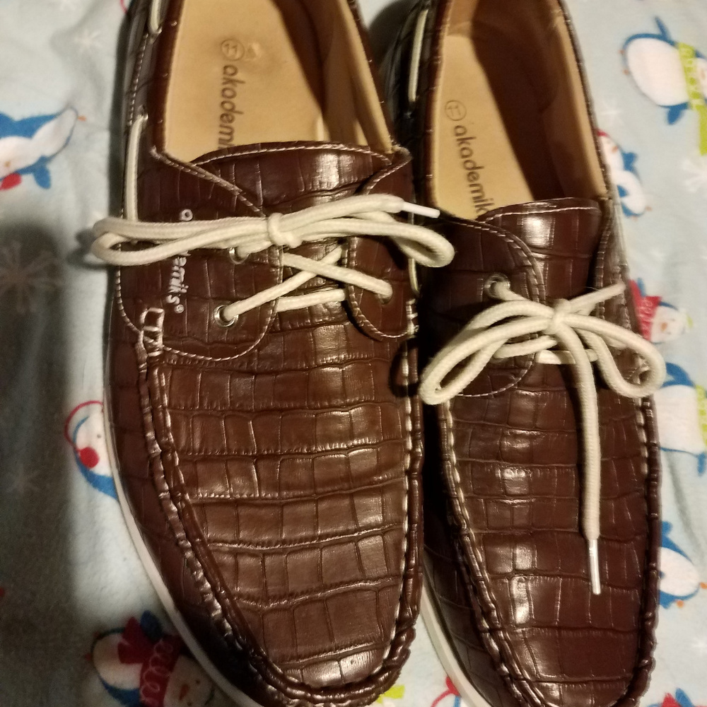 Mens Akademiks Shoes Gator Print